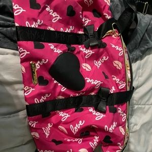 Betsey Johnson weekender bag
